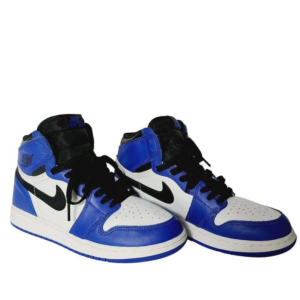 Jordan Retro 1 High Game Royal 2018 Size 6.5Y GS Royal Black White 575441-403